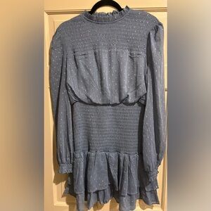 BRAND NEW WITH TAGS - Blue “Aqua” from Bloomingdale’s dress